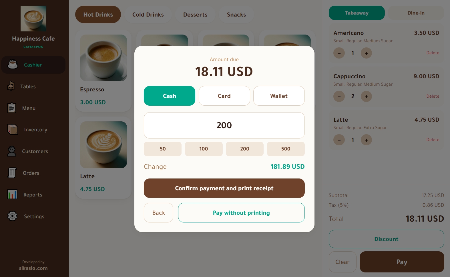 Arabic receipts that print right, first time